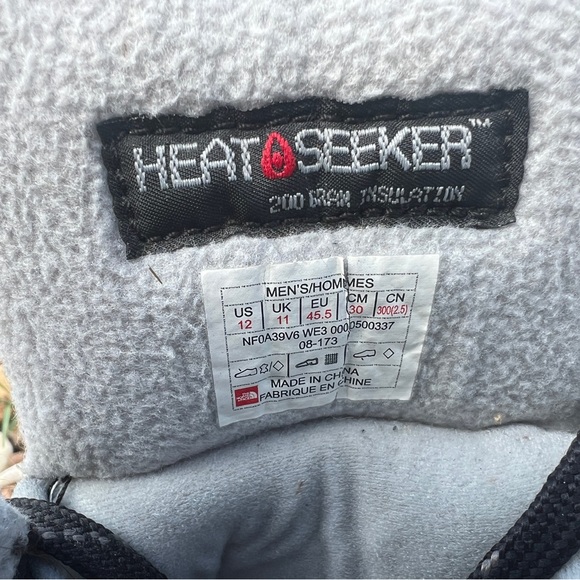 The North Face Chilkat V Lace Up Men's Boots Size 12 - Picture 8 of 8